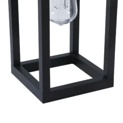 Lindby Smart LED-Solarwandlampe Enea, Sensor, CCT, RGB, Tuya