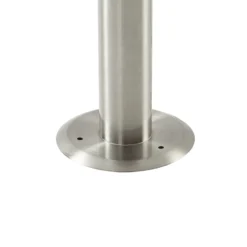 Lindby Sockellampe Vedran, 45 cm, Edelstahl, Sensor
