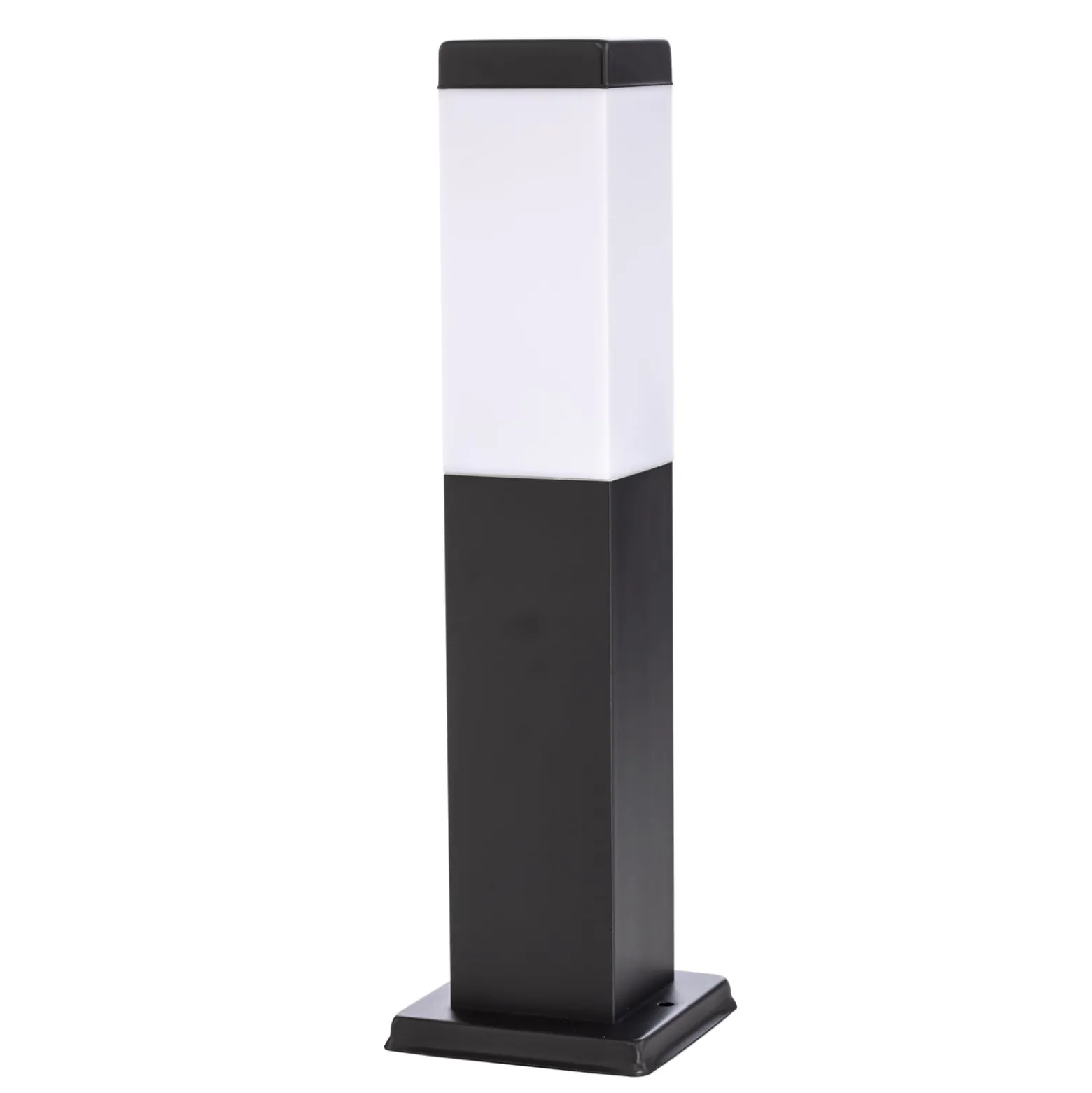 Lindby Sockelleuchte Honula, 45 cm, dunkelgrau, IP44, E27