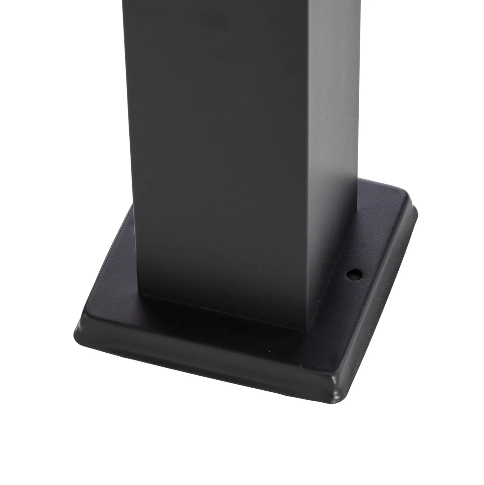 Lindby Sockelleuchte Honula, 45 cm, dunkelgrau, IP44, E27