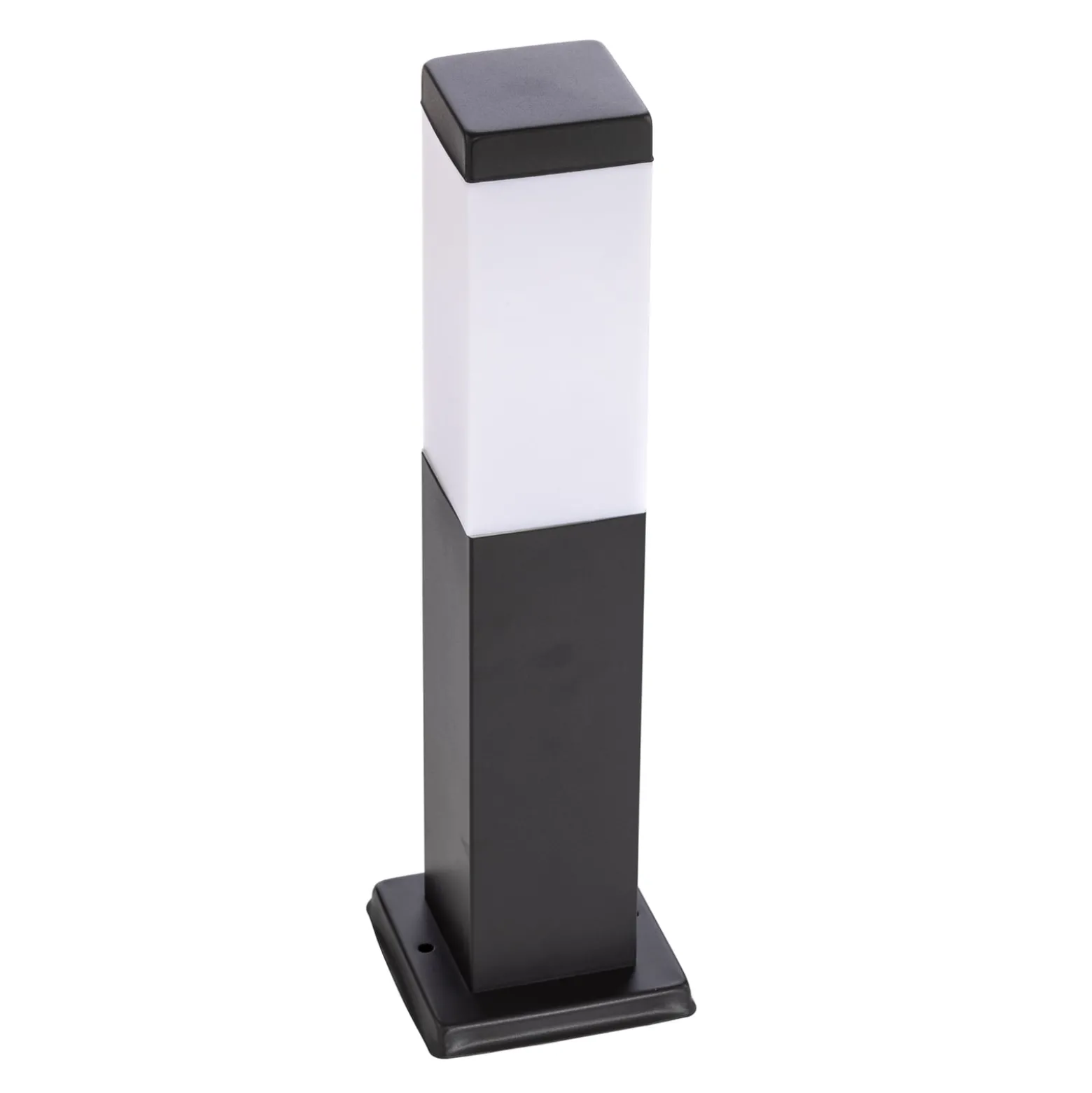 Lindby Sockelleuchte Honula, 45 cm, dunkelgrau, IP44, E27
