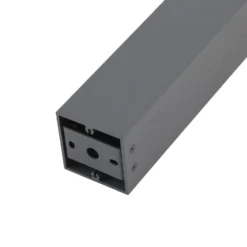 Lindby Sockelleuchte Othil, 50 cm hoch, anthrazit, Metall