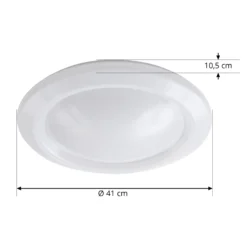 Lindby Thejesa LED-Deckenleuchte, Ø 41 cm, RGBW