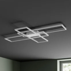 Lindby Tomke LED-Deckenleuchte in Weiß, dimmbar