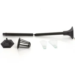 Lindby Wegelampe Nane, 122 cm, Laterne, seewasserfest, E27