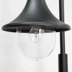 Lindby Wegeleuchte Daphne, 120 cm, schwarz, Metall, E27
