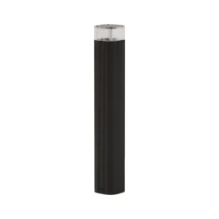 Lindby Wegeleuchte Halvar, 50 cm, schwarz, IP65, GU10