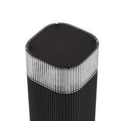 Lindby Wegeleuchte Halvar, 50 cm, schwarz, IP65, GU10