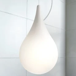 LIQUID LIGHT Hängelampe DROP-2 L in Tropfenform, 36 cm