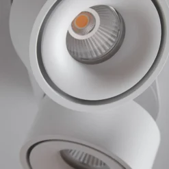 LOOM DESIGN Aim LED-Deckenspot zweiflammig weiß