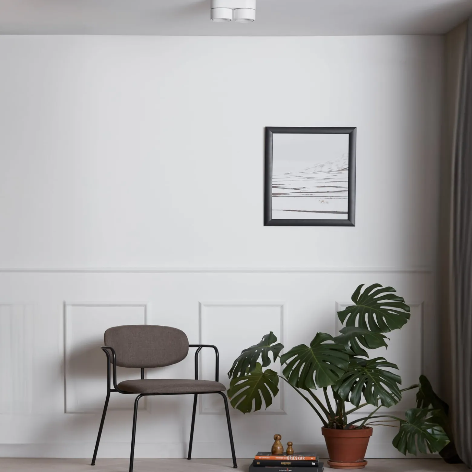 LOOM DESIGN Aim LED-Deckenspot zweiflammig weiß