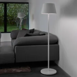 LOOM DESIGN LED-Akku-Stehleuchte Modi, CCT, RGB, weiß