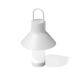 LOOM DESIGN LED-Akku-Tischleuchte Shadow Small, weiß, IP65