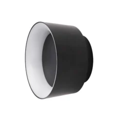 LOOM DESIGN LED-Deckenlampe Cookie schwarz Aluminium Ø 15 cm
