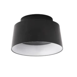 LOOM DESIGN LED-Deckenlampe Cookie schwarz Aluminium Ø 15 cm