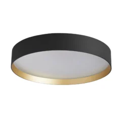LOOM DESIGN LED-Deckenlampe Lucia schwarz/goldfarben Ø 45 cm