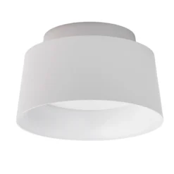 LOOM DESIGN LED-Deckenleuchte Cookie, weiß Aluminium Ø 15 cm