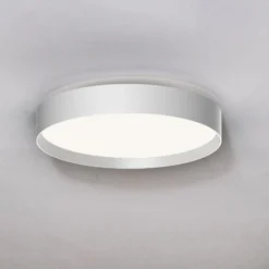 LOOM DESIGN LED-Deckenleuchte Lucia, weiß, Ø 45 cm Aluminium