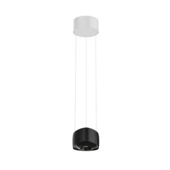 LOOM DESIGN LED-Hängelampe Air, schwarz, 13 cm, Alu