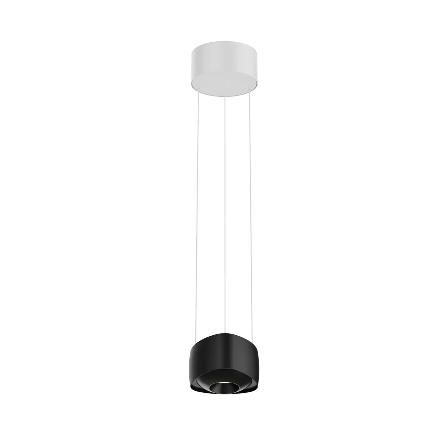 LOOM DESIGN LED-Hängelampe Air, schwarz, 13 cm, Alu
