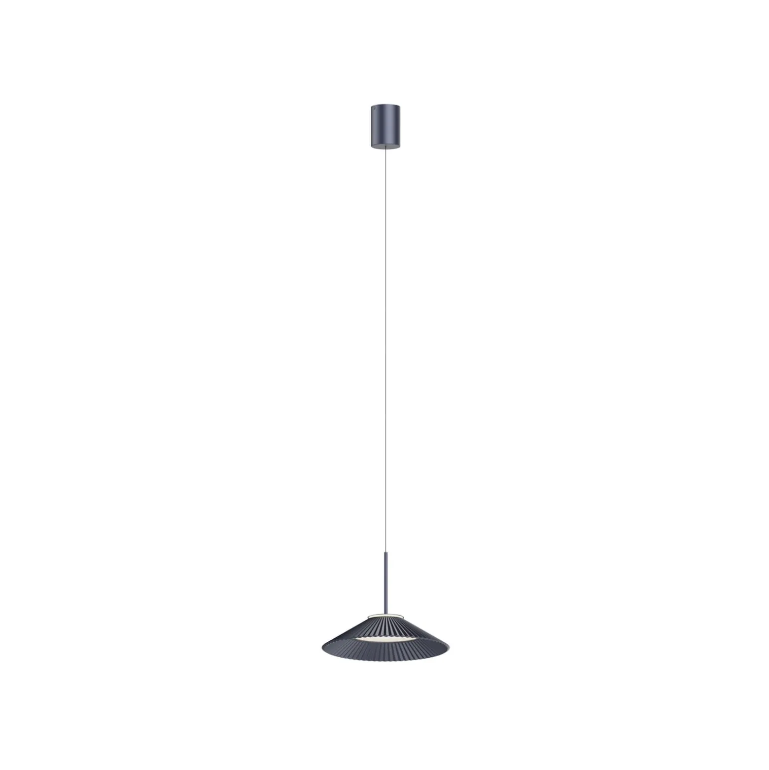 LOOM DESIGN LED-Hängelampe Ballerina, dunkelblau, Ø 35 cm