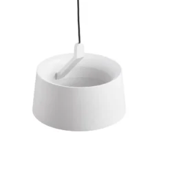 LOOM DESIGN LED-Hängeleuchte Cookie, weiß, Aluminium Ø 15 cm