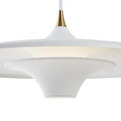 LOOM DESIGN LED-Hängeleuchte Moja, Ø 35 cm, weiß