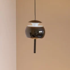 LOOM DESIGN LED-Hängeleuchte Parachute, schwarz Ø 9,6 cm Alu