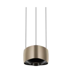 LOOM DESIGN LED-Pendelleuchte Air, beige, Alu, 13 cm
