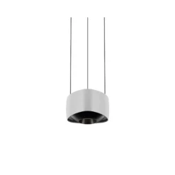 LOOM DESIGN LED-Pendelleuchte Air, weiß, Alu, 13 cm