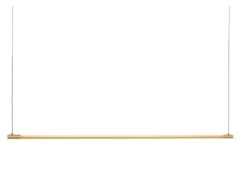 LOOM DESIGN LED-Pendelleuchte Straw 200, gold, Aluminium