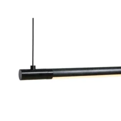 LOOM DESIGN LED-Pendelleuchte Straw 150, schwarz, Aluminium