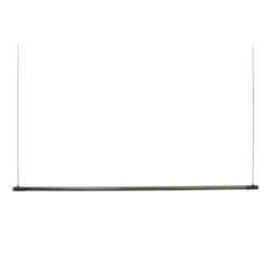 LOOM DESIGN LED-Pendelleuchte Straw 150, schwarz, Aluminium