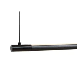 LOOM DESIGN LED-Pendelleuchte Straw 150, schwarz, Aluminium