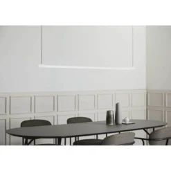 LOOM DESIGN LED-Pendelleuchte Straw 150, weiß, Aluminium