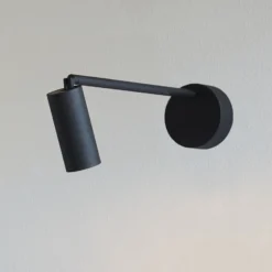 LOOM DESIGN LED-Strahler Iris, schwarz, Aluminium, Ø 4,5 cm
