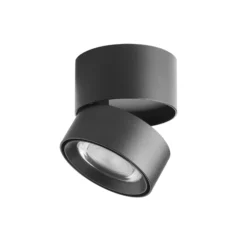 LOOM DESIGN Ray LED-Deckenspot Ø9,3cm 13W schwarz