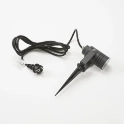 Lucande Außenstrahler Galina, 4er-Set, Erdspieß, Stecker