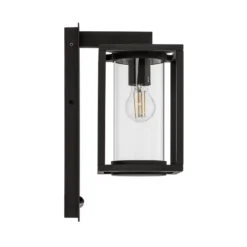 Lucande Außenwandlampe Ferda, Sensor Fassung unten anthrazit