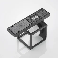 Lucande Außenwandlampe Timio, Downlight, Sensor, GX53, IP44