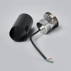 Lucande Bodeneinbaustrahler Helene, Ø 9 cm, Aluminium, IP67