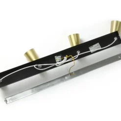 Lucande Deckenleuchte Angelina, 4-flg., messing/gold