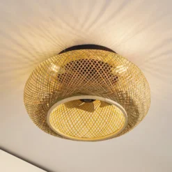 Lucande Deckenventilator mit Licht Cordie, DC, leise, Ø 53cm