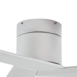 Lucande Deckenventilator Ventoro, Ø 132 cm, silber, Metall