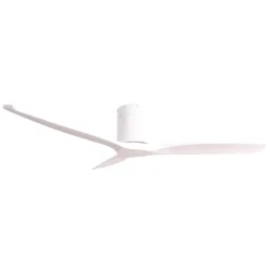 Lucande Deckenventilator Vindur, weiß, DC, leise