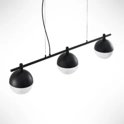 Lucande Dustian Hängeleuchte, 3-fl., 124 cm