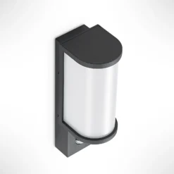 Lucande Jokum LED-Außenwandlampe, IP54, Sensor