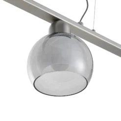 Lucande Kaiya Hängeleuchte, 3fl, Ø 14 cm, länglich