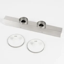 Lucande Kellino Deckenleuchte, 2-flammig, nickel