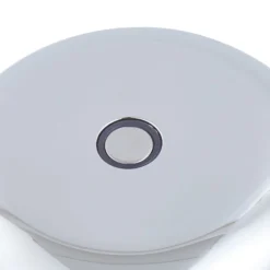 Lucande LED-Akku-Tischleuchte Quill, chrom, CCT, dimmbar